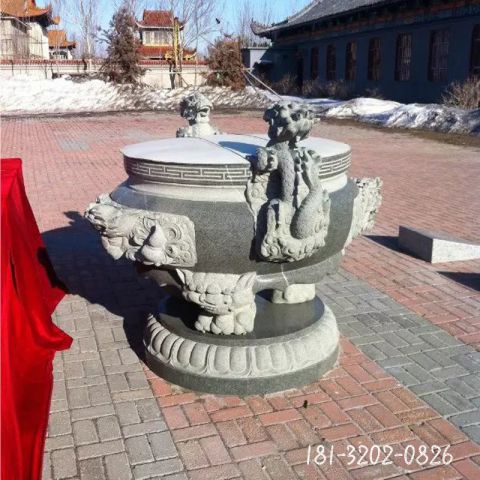 香炉广场石雕雕塑