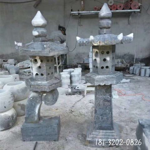 庭院仿古石雕石灯