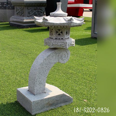 庭院大理石仿古石灯