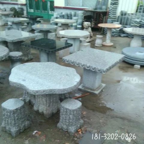 庭院景观石桌雕塑