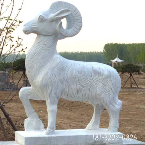 动物羊石雕雕塑