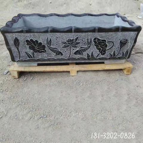 水缸青石仿古石雕