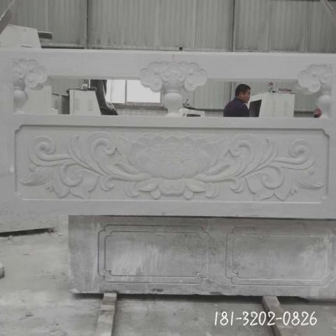 汉白玉栏杆景观石雕