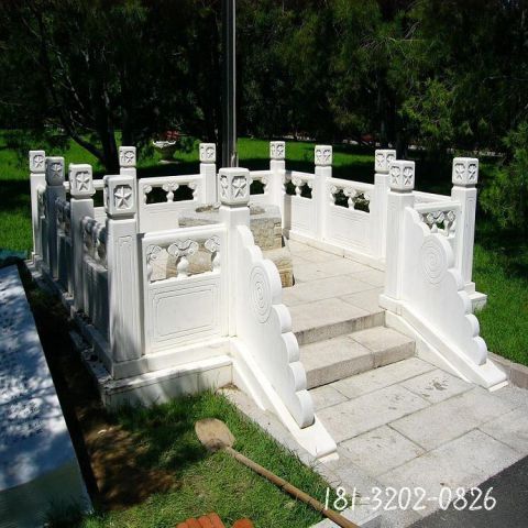 汉白玉建筑升旗台雕塑