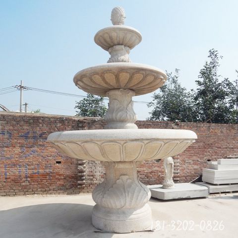 公园喷泉景观石雕塑
