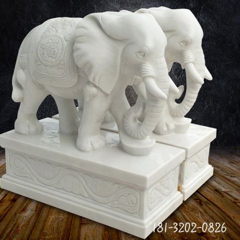 神兽大象动物石雕