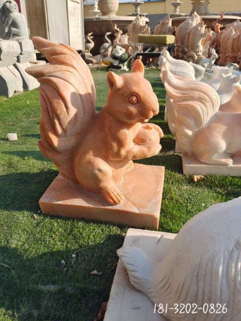 松鼠动物公园雕塑