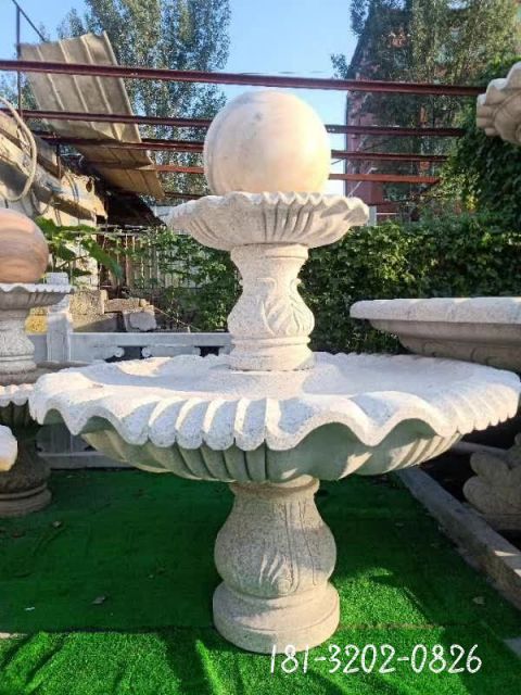 庭院风水球喷泉石雕