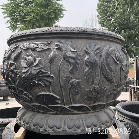 小区景观仿古花盆