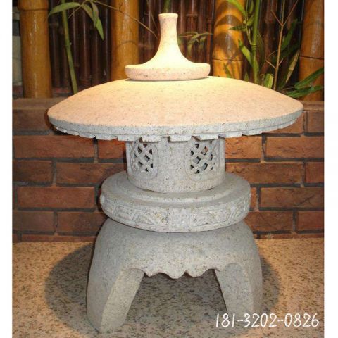 仿古石灯庭院石雕