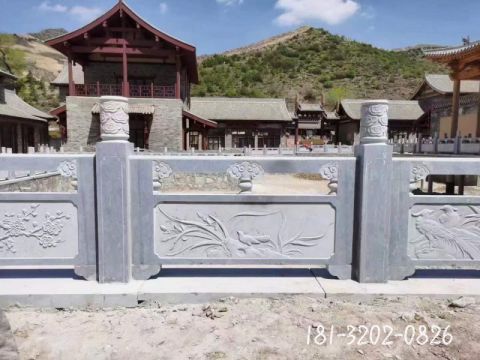 石雕建筑栏板雕塑