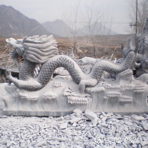 生肖大理石动物龙