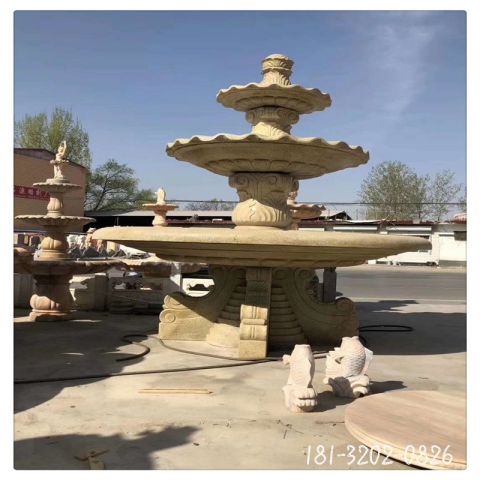 大型景观喷泉石雕