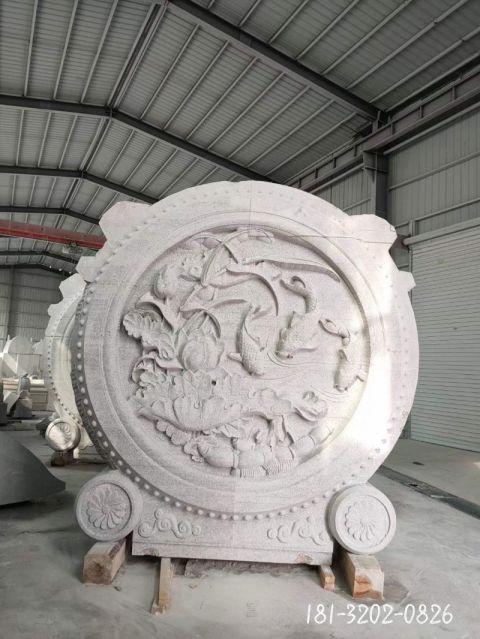 庭院景观抱鼓石