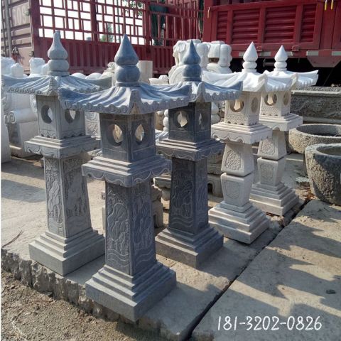 公园仿古石灯石雕