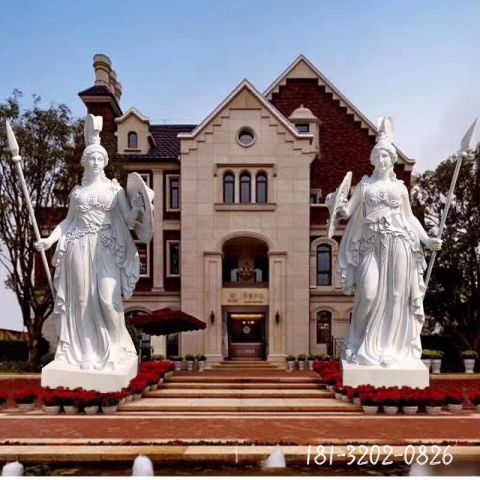 西方广场人物石雕