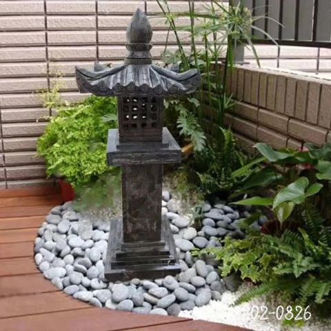 石雕仿古庭院石灯雕塑