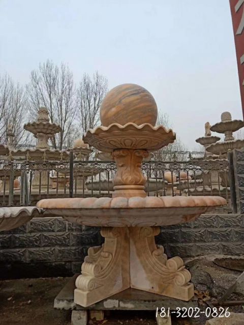 校园景观风水球雕塑