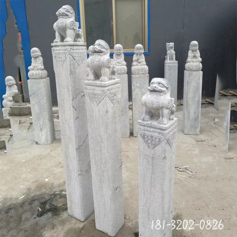 园林拴马桩景观石雕