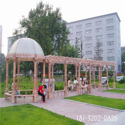 小区建筑凉亭石雕