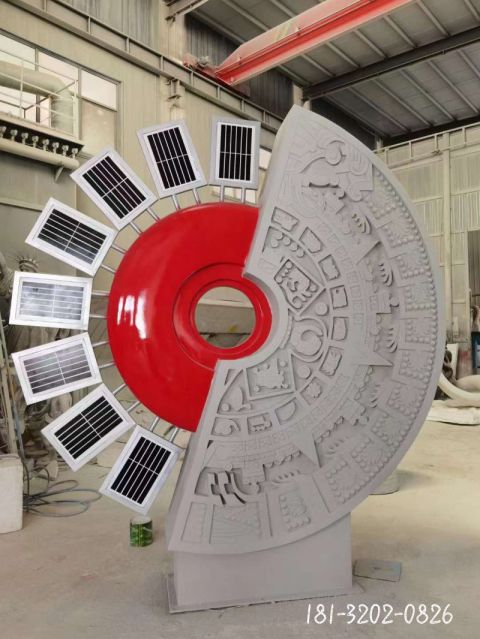 城市景观齿轮雕塑