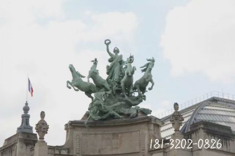 阿波罗战车雕塑