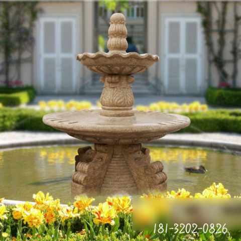欧式小区喷泉雕塑