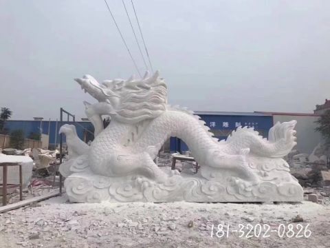 石雕大型动物龙雕塑