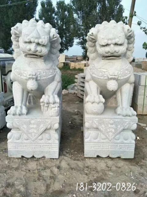 园林仿古狮子雕塑