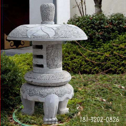 石雕小型石灯雕塑