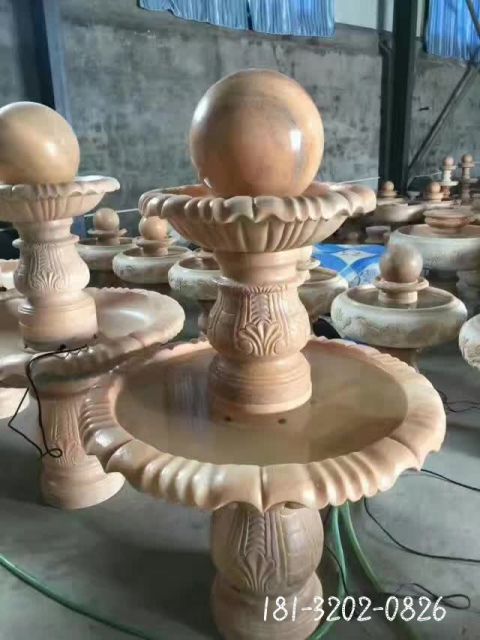 户外小型风水球雕塑