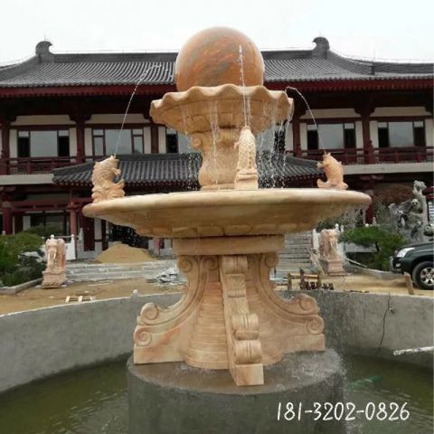 大型户外风水球雕塑