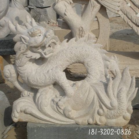 古代石雕龙雕塑