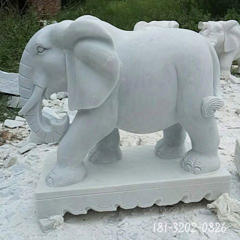 大型招财动物大象雕塑