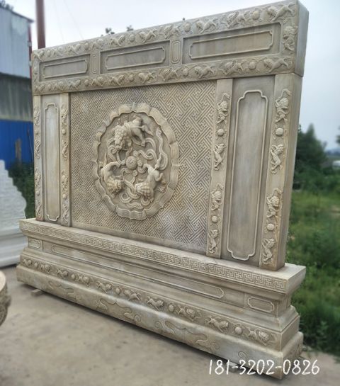 石浮雕影壁墙雕塑