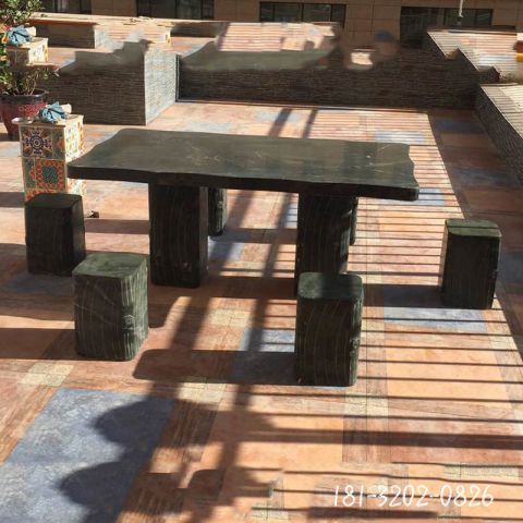 大型景观石桌雕塑