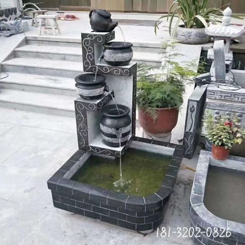 公园景观流水池雕塑