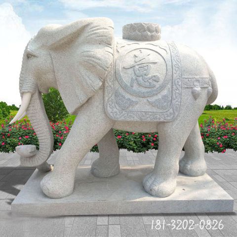 商业街如意动物大象雕塑