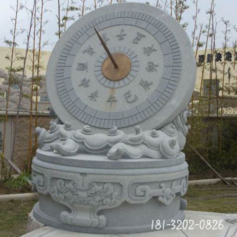 仿古庭院日晷石雕