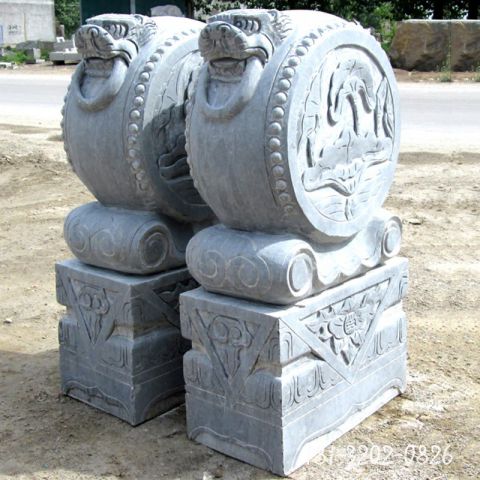 仿古镇宅抱鼓石