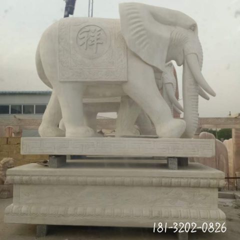 广场招财动物大象