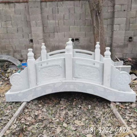 建筑石雕小桥雕塑