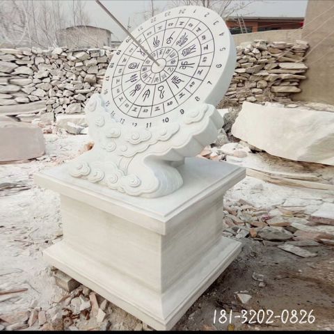 大理石仿古日晷石雕