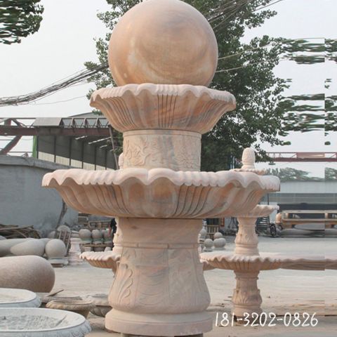 公园小型景观风水球雕塑