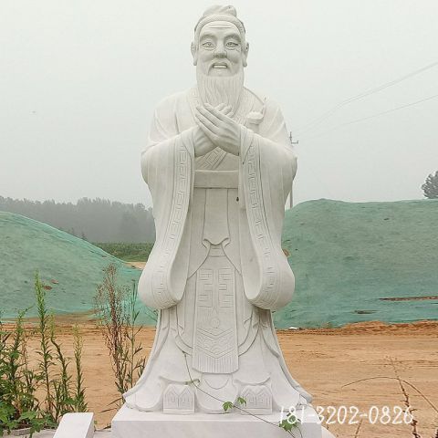 大型历史孔子人物石雕