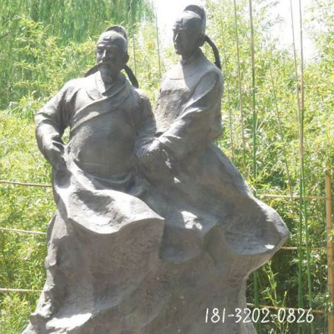大型古代诗人雕塑