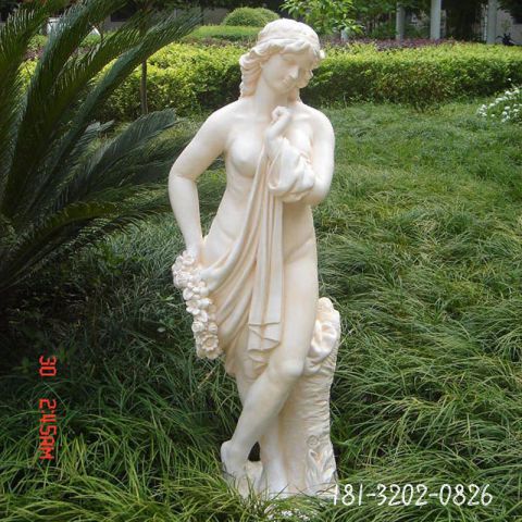 汉白玉雕刻人物雕塑