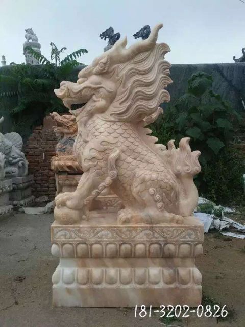 仿古麒麟雕塑