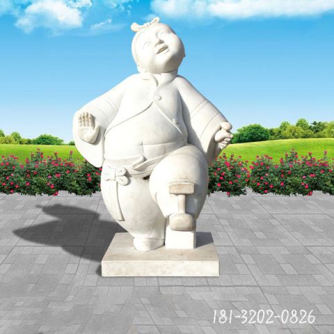 大型儿童人物石雕雕塑