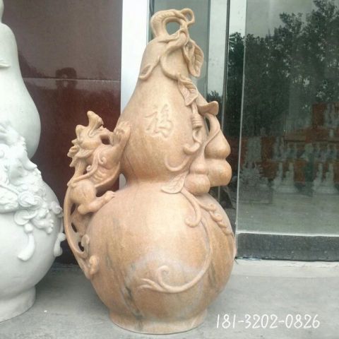 公园葫芦雕塑